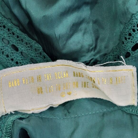 Jen’s Pirate Booty Stevie Top Tunic Sz M Cottagecore Long Balloon Sleeve Peasant - Picture 11 of 14